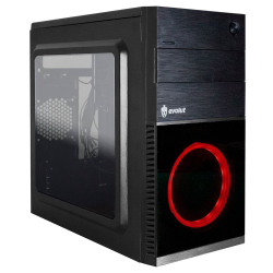 Gabinete Gamer Shin EG-804 (cooler vermelho) Evolut é boa?
