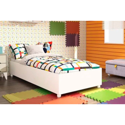 Cama Solteiro Mônaco Tcil Móveis Branco é boa?