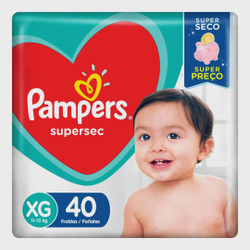 Fralda Descartável Pampers Supersec xg 40 Unidades é ruim? Fralda Descartável Pampers Supersec xg 40 Unidades é boa?