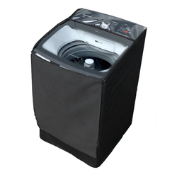 Capa Maquina De Lavar Brastemp 12kg Bwk Zíper Transparente Preta é boa?
