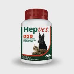 Suplemento Hepvet Para Cães Vetnil 30 Comprimidos é boa?