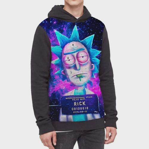 cool rick and morty moletom com capuzs