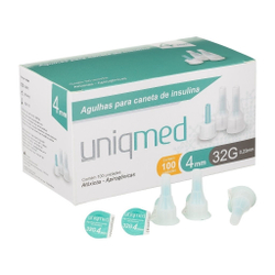 Agulha caneta insulina 4MM 32G 100UN uniqmed é boa?