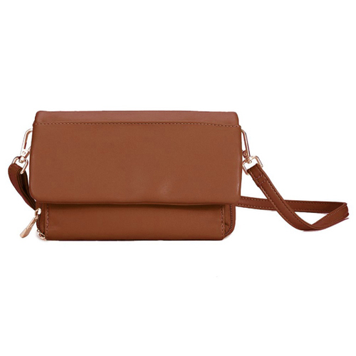 large foldover crossbody bolsa