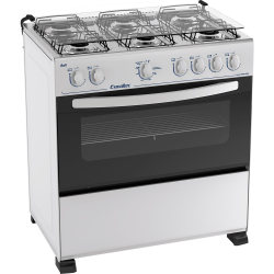 Fogão 6 Bocas de Piso Esmaltec Bali, Forno 95 Litros, Branco - 6080 é boa?