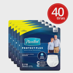 Kit 5 Roupa Intima Plenitud Protect Plus p/m - 40 Unidades é boa?