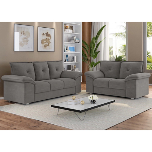 Sofa Cinza Dois Lugares com Preços Incríveis no Shoptime