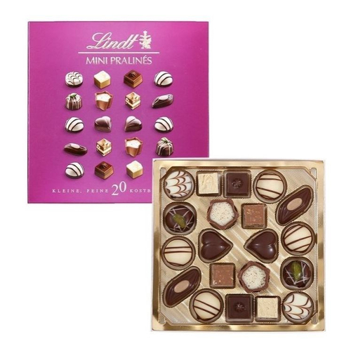 Chocolate Lindt Mini Pralines Sortido 100 gr no Shoptime