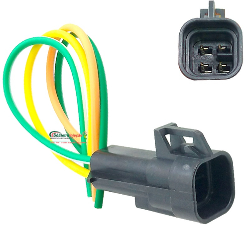 Chicote Plug Conector Sonda Lambda Malibu Captiva V Ete No Shoptime