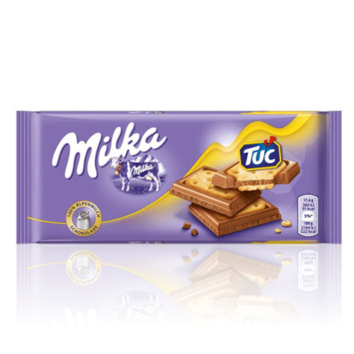 Chocolate Milka Tuc (Cream Cracker) 87g - Espanha no Shoptime