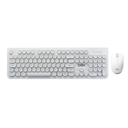 Kit Teclado e Mouse Combo Pop TM410 Abnt2 Usb Branco - Oex é boa?