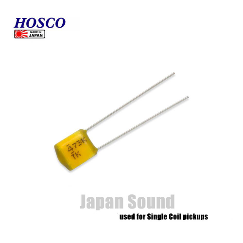 Capacitor Hosco Gotoh CR-473 0.047UF Japan P/ Guitarra Single Coil No ...