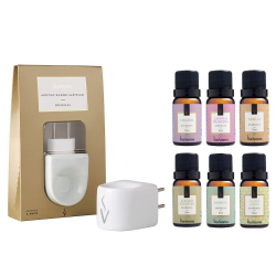 Kit Difusor Elétrico Aromatizador Porcelana Com 6 Essências 10ml Via Aroma é boa?