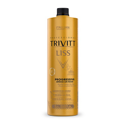 Escova progressiva Trivitt liss profissional sem formol 1l é boa?