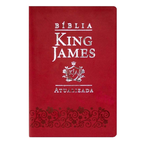 Bíblia King James Atualizada Slim Kja Vinho No Shoptime