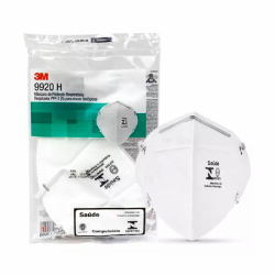 10 Máscaras 3m Pff2 N95 9920H Hospitalar Proteção Respiratória Contra Agentes Biológicos Selo Anvisa e Inmetro Original é boa?