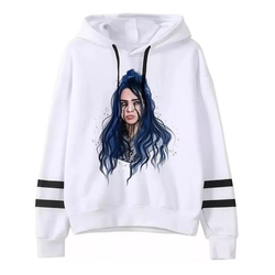 billie eilish dont smile at me moletom com capuz