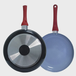 Frigideira Kitchen Revestimento cerâmica Antiaderente 24cm AL083 - Casambiente é boa?