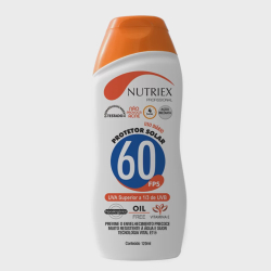 Protetor Solar fps 60 120Ml 1/3 uva Nutriex é boa?