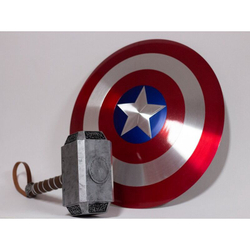 Kit Escudo Capitão América 60cm + Martelo do Thor é ruim? Kit Escudo Capitão América 60cm + Martelo do Thor é boa?