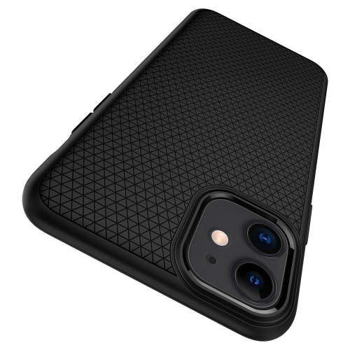 Capa original spigen apple iphone 11 6 1 liquid air black no shoptime