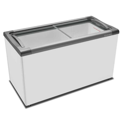 Menor preço em Freezer Horizontal Metalfrio NF40S Tampa de Vidro para Sorvetes e Congelados 388 Litros