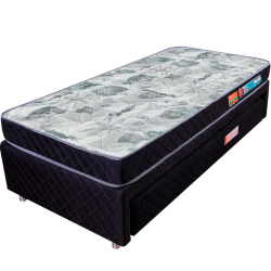 Cama Box Solteiro Colchão D28 Com Bicama Colchão Espuma 88x188x48cm - bf Colchões é boa?