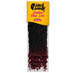 Cabelo sintético goddess faux locs - 300 gramas - cor T1B/530 é boa?