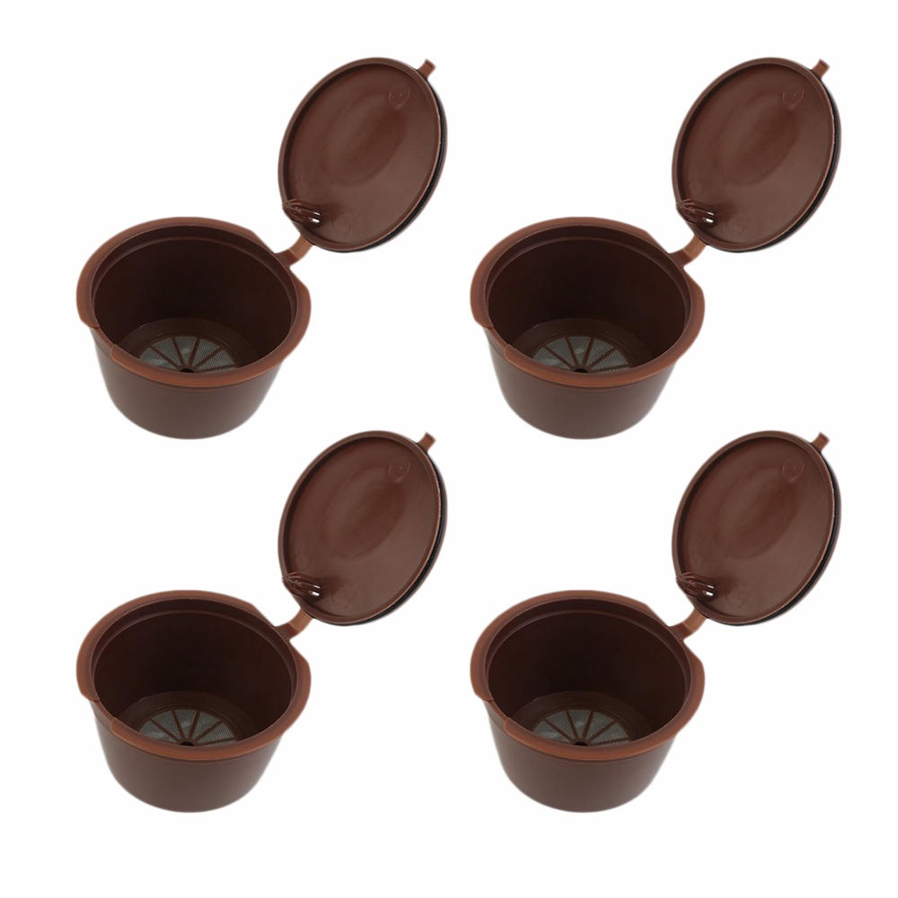 4pcs 1pcs Reutilizável Cápsulas De Café Cup Filtro Para Dolce Gusto