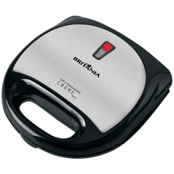 Sanduicheira e Grill Crome Inox Britânia é boa?