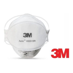 Kit 10 Máscaras 3m Aura 9320 + br Pff2 N95 Sem Válvula Branca é boa?
