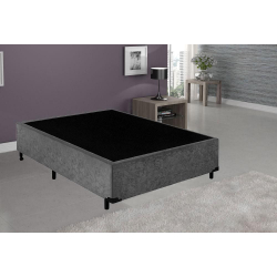Base Cama Box Casal Suede 138x188 Cinza é boa?