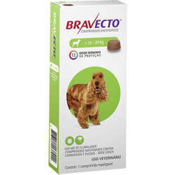 Bravecto antipulgas E carrapatos cães 10 - 20KG é boa?