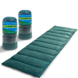 Kit 2 Colchonete Acampamento Camping Solteiro Pesca Retiro Ginástica 190x60cm Verde é boa?