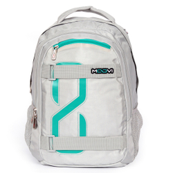 Mochila Escolar c/ Skatebag Notebook Capa Chuva - Cinza/verde é boa?