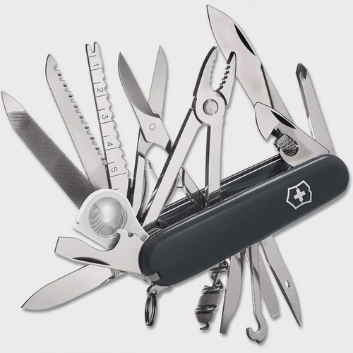 Canivete Victorinox Swisschamp 33 Funções Preto 9.1 Cm 1.6795.3 No Shoptime