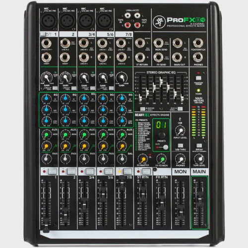 Mesa De Som Mackie Profx8 V2 8 Canais no Shoptime
