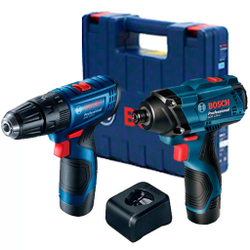 Combo Furadeira Parafusadeira de impacto gsb 120-LI + Chave de impacto gdr - Bosch é boa?