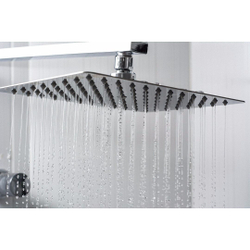 Ducha Chuveiro Slim Quadrado Metal 20cm X 20cm Com Braço Quadrado De 38cm é boa?