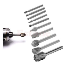 Kit 10 fresas brocas entalhe escariador micro retifica dremel jogo acessórios é boa?