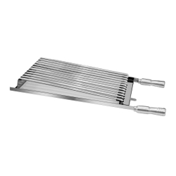 Grelha Churrasco Argentina Aço Inox - Santigrill 30 X 50 Cm é boa?