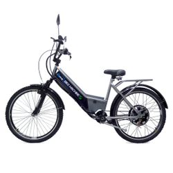 Bicicleta Elétrica Basic 800W 48V Cinza é boa?