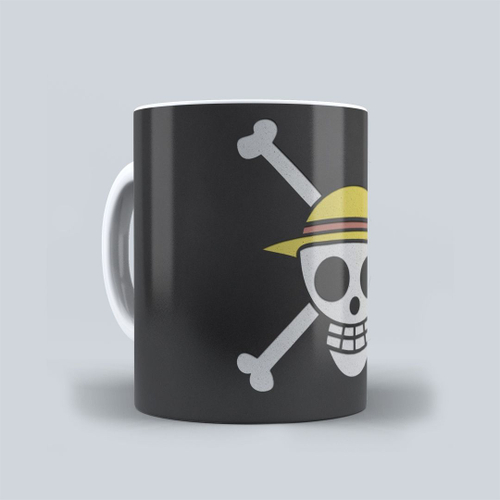 Caneca One Piece Bandeira Pirata No Shoptime