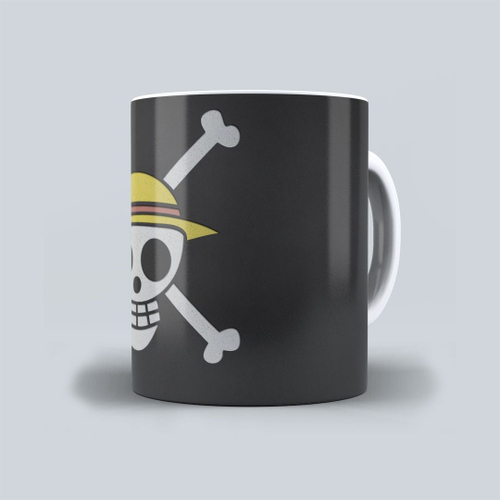 Caneca One Piece Bandeira Pirata No Shoptime