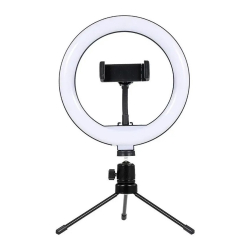 Ring Light iluminador 8 Polegadas 20 cm Com Suporte De Celular + tripé De Mesa é boa?