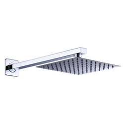 Ducha Chuveiro Slim Prizi Quadrado 20x20cm Inox 304 com Braço é boa?