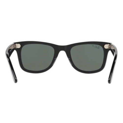 Oculos Sol Ray Ban Wayfarer Rb4340 601 58 50mm Preto Brilho Lente Verde G15 Polarizada No Shoptime 2620