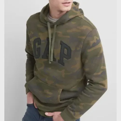 gap zip up moletom com capuz mens