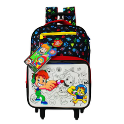 Mochila de Rodinhas Gato Galactico REF-GG3305K Menor preço em Mochila de Rodinhas Gato Galactico REF-GG3305K