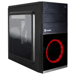 Gabinete Gamer Evolut Shin Com Cooler Vermelho Mid Tower EG-804 Preto - Evolut é boa?